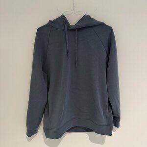Lululemon Blue Smooth Spacer Classic-Fit Pullover Hoodie Medium Like New